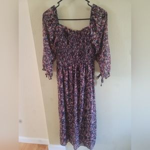 New Look Maxi dress/floral/ size 4